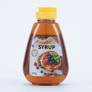 Keto friendly High fiber syrup Stevia sweetener IMO syrup Wholesale Low carb Golden Fiber Syrup