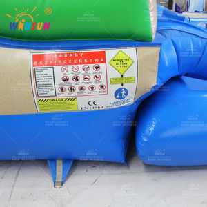 สไลเดอร์เป่าลมสำหรับชายหาดกลางแจ้งผลิตจากพีวีซีใช้ในเชิงพาณิชย์ขนาด100-500กก. รองรับผู้โดยสารได้5-10คน - Product Image 6