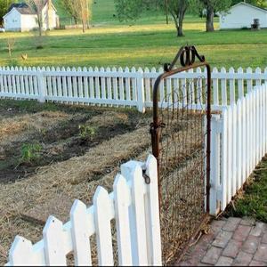 YuLong WPC PVC métal 2024 nouveauté pas cher élégant motif <span class=keywords><strong>de</strong></span> bande conception personnalisée clôture <span class=keywords><strong>de</strong></span> jardin pour résidentiel - Product Image 2