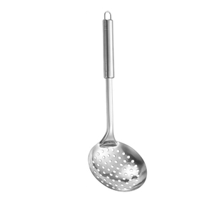 Đồ Dùng Nhà Bếp Đặt Thép Không Gỉ Tất Cả Các Kim Loại Đồ Dùng Nấu Ăn Đặt Chảo Thìa Lò Xo Skimmer Rãnh Thìa - Product Image 4