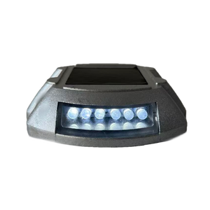 Marqueur <span class=keywords><strong>de</strong></span> chaussée <span class=keywords><strong>solaire</strong></span> IP68 <span class=keywords><strong>de</strong></span> haute <span class=keywords><strong>qualité</strong></span>, lumière LED clignotante effet œil <span class=keywords><strong>de</strong></span> chat, réflecteur intégré, lumineux dans le noir - Product Image 3