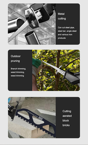 เลื่อยลูกสูบไร้สาย Pexmartools สำหรับตัดไม้ โลหะ และท่อพีวีซี เลื่อยไฟฟ้าแบบลูกสูบ - Product Image 2