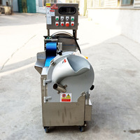 Industriële Cassave Snijmachine Komkommer Bieten Aardappelwortelblokje Bananenchips Fruit Ananas Frietjes Snijmachine