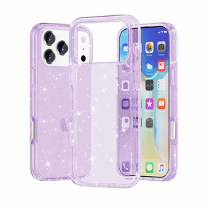 Funda de teléfono a prueba de golpes con piedras brillantes de cristal para iPhone 18 17 Pro Max, funda altamente protectora para iPhone 17 Pro Max - Product Image 6