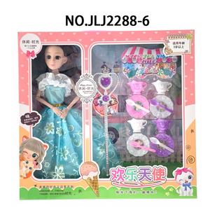 Ensemble de jeu de poupée pour enfants, jouet de beauté et de mode, <span class=keywords><strong>mini</strong></span> dame en plastique, jeu de simulation pour filles - Product Image 4