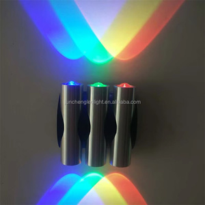 Khách sạn lối vào cửa ra vào sân sau bên ngoài 2W nhôm Led Ngoài Trời gắn màu đen trắng vuông không thấm nước tường ánh sáng - Product Image 1