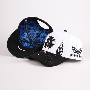 Custom Design Your Own Rhinestone Logo 5 Panel 3D Embroidered Suede Baseball <strong>Caps</strong> 2025 <strong>for</strong> <strong>Men</strong> - Product Image 3