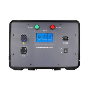 เครื่องตรวจจับข้อบกพร่องสายดินเครือข่ายไฟฟ้าแรงสูง ES7050 FUZRR 433MHz ไร้สาย RF 3kV เครื่องวัดความต้านทานสายดิน 0-120k - Product Image 4