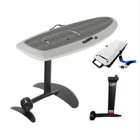 Planche de surf hydrofoil écologique Hot-E Kids en fibre de carbone, propulsion électrique à jet debout, kit de réparation de sac pour les eaux océaniques