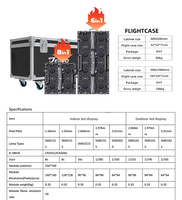 Layar LED Sewa Outdoor Full Color HD Harga Bagus, Panel LED Video Wall Kabinet Panggung 500x500 500x1000