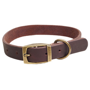 Bobite Pet Supplies Collier de chien en cuir Boucle en métal personnalisable Collier en cuir de vache Collier durable de haute qualité pour grands chiens - Product Image 6
