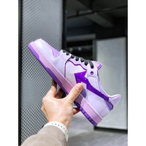 รองเท้าดีไซเนอร์ Bapeeess รุ่น Star ปี 2026 คุณภาพสูง หนัง PU สีม่วง รองเท้าลำลองแบบสปอร์ต เดินเล่น เล่นสเก็ตบอร์ด สินค้าขายดี - Product Image 4