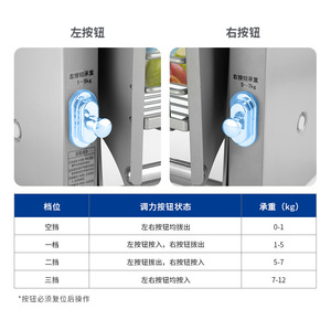 Unihopper Nano Buffer Wall Cabinet Pull-Out Basket 600 800 900mm Lifting <b>Unit</b> <b>Kitchen</b> <b>Storage</b> Drawer - Product Image 5