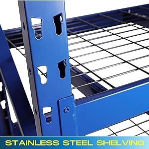 Estanterías de Acero Ajustables de Trabajo Ligero con Panel de Acero <span class=keywords><strong>Sin</strong></span> <span class=keywords><strong>Tornillos</strong></span> para Uso Industrial en Almacenes - Product Image 4