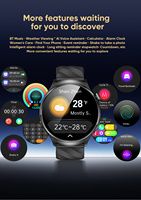 Montre connectée VALDUS ECG Health Smartwatch prenant en charge le mode multisports, NFC, surveillance de la fréquence cardiaque et du sommeil, IP67 VE62 PRO, batterie 440 mAh.