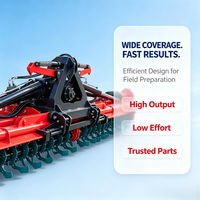 Niveleur de terrain pliable à faible entretien pour zones inondées, entraîné par tracteur, équipement de pulvérisation de boue - DunTian