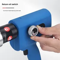 Herramienta de Prensado de Tuberías de Agua de Acero Inoxidable de Grado Industrial Recargable TAIYU SME-1550, Abrazadera Portátil de 21V con Presión de Anillo