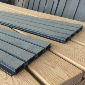 2024新しいデザインWpc万里の長城フェンスプライバシー溝フェンス屋外使用 - Product Image 5