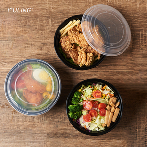 Fuling 1000ml lò vi sóng an toàn <span class=keywords><strong>Stackable</strong></span> lấy đi bữa ăn chuẩn bị thực phẩm container với nắp 24 28 32 38 oz nhựa dùng một lần Hộp Ăn Trưa - Product Image 2