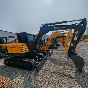 Excavadora Usada Volvo60, Mini Excavadora Volvo EC60D EC60B EC55D EC55B EC140, Excavadora de Bajo Precio, Excavadora Volvo EC60 de Segunda Mano - Product Image 1