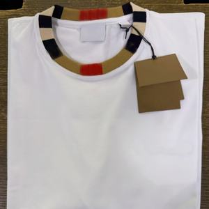 High Quality Vintage Classic Elastic Breathable Checkered <b>Patchwork</b> T-<b>Shirt</b> Luxury Men's T-<b>Shirts</b> Outdoor Casual Men's T-<b>Shirts</b> - Product Image 1