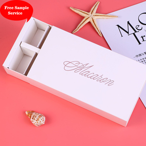 OWNFOLK Custom Logo Luxury Food Grade Bakery Chocolate Macaron Packaging Macaron Sliding Box