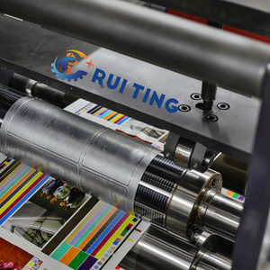 RTIN-800 registre automatique Opp film rouleau rouleau de film rétractable étiquette d'impression en ligne avec le moteur servo de contrôle - Product Image 5