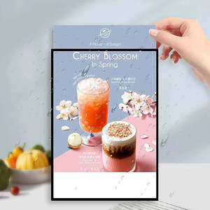 Étanche A1, A2, A3, A4 Ultra-mince Menu Publicité Boîte À Lumière Film Magasin Affichage Cadre Led Boîte À Lumière Restaurant - Product Image 6