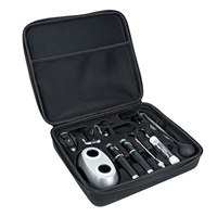 Étui rigide pour kit de diagnostic médical OEM/ODM, boîte de transport étanche et antichoc en EVA moulé pour ensemble d'otoscope et d'ophtalmoscope