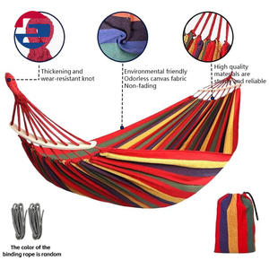 टैसल्स की कपास की रस्सी बच्चों को कंफ्यूज चेयर बुना हुआ कपड़ा स्विंग बिस्तर लटका हुआ आधुनिक डिजाइन आउटडोर लिविंग रूम का उपयोग गैर-जलरोधक - Product Image 3