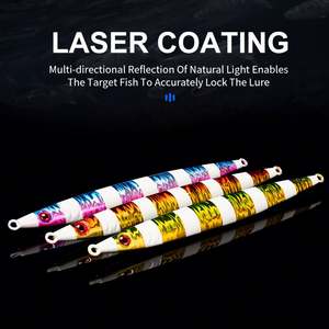 Haute qualité 55 #300G chasseur naufrage méné 3D eau salée appât de natation leurre de pêche lumineux artificiel sur mesure gabarit en métal - Product Image 3