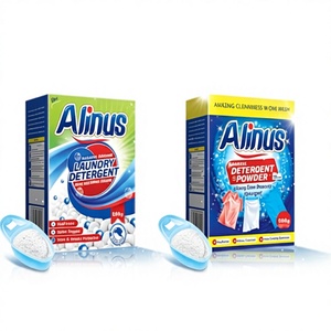Detergente en Polvo Alinus Premium para Lavandería con 15-30% de Ingredientes Activos, Limpieza Potente (500g) - Product Image 1