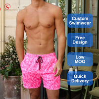 Shorts de Playa Casuales Multicolores para Hombre, con Logotipo Personalizado, Shorts de Baño y Trajes de Baño al por Mayor