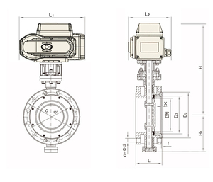 SS304 et SS316L Triple Offset à Siège Métallique - Product Image 4
