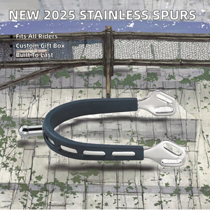 2026 New Arrival Design High Quality Stainless Steel Horse Riding <b>Equestrian</b> English Spurs Customized Color Logo Standard Euro - Product Image 2