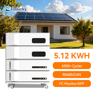 Système de Stockage d'Énergie Solaire Intelligent avec BMS 300Ah pour Maison Entière, Batterie Lithium-ion - Product Image 6