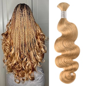 # Capelli umani sfusi 27/30/613 Piano Color Body Wave per intrecciare, senza trama, stile boh<span class=keywords><strong>é</strong></span>mien, 100g, extension per trecce boho - Product Image 6