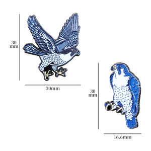 เข็มกลัดเคลือบลายสัตว์ป่าทะเลทรายอาหรับ ราคาขายส่ง สติ๊กเกอร์โลหะติดโทรศัพท์ ของที่ระลึกการท่องเที่ยวตะวันออกกลาง ผลิตตามสั่ง - Product Image 4