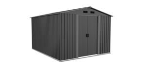 <span class=keywords><strong>Abri</strong></span> <span class=keywords><strong>de</strong></span> <span class=keywords><strong>jardin</strong></span> <span class=keywords><strong>à</strong></span> panneaux en acier facile <span class=keywords><strong>à</strong></span> assembler avec base, kit d'outils, maison <span class=keywords><strong>de</strong></span> stockage avec <span class=keywords><strong>toit</strong></span> <span class=keywords><strong>plat</strong></span> et doubles portes coulissantes - Product Image 2