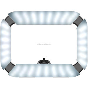 Ulanzi U200 Rig Video per Smartphone con Luce LED ad Anello, Attacco Cold Shoe, Illuminazione per TikTok/<span class=keywords><strong>YouTube</strong></span> Live, 20W, Temperatura Colore 2500K-8500K, CRI 96+ - Product Image 4