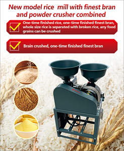 Mesin Penggiling Padi <span class=keywords><strong>Stainless</strong></span> <span class=keywords><strong>Steel</strong></span> Pertanian Multifungsi Berkualitas Tinggi Mesin Pengupas Kulit Padi 220V 2.2-3KW 150kg/jam - Product Image 6