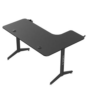 Beisijie, precio de fábrica, Oficina negra, <span class=keywords><strong>escritorio</strong></span> de <span class=keywords><strong>esquina</strong></span> mejorado para ordenador, <span class=keywords><strong>escritorio</strong></span> en forma de L, <span class=keywords><strong>escritorio</strong></span> de Metal para juegos en casa, <span class=keywords><strong>esquina</strong></span> <span class=keywords><strong>izquierda</strong></span> - Product Image 6