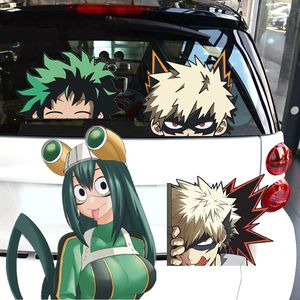 สติกเกอร์การ์ตูนลาย <span class=keywords><strong>My</strong></span> <span class=keywords><strong>Hero</strong></span> <span class=keywords><strong>Academia</strong></span> Midoriya Izuku Bakugou Katsuki สติกเกอร์อนิเมะสำหรับตกแต่งหน้าต่างรถแล็ปท็อป19รูปแบบ - Product Image 1