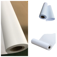 Rollo de Papel para Plotter CAD Blanco de Alta Calidad, 63 Pulgadas, 52 GSM, Anti-Rizo, para Uso Comercial, 24x150, Suministro de Fábrica
