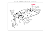 Moteur KMT 10078715 haute précision résistant à la corrosion 37 kW avec garnitures, compatible avec la machine de découpe jet d'eau 60K, pièce de rechange
