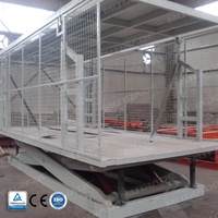 Plateforme élévatrice à ciseaux double pour voitures, 3000 kg, hydraulique, avec télécommande, pour garage domestique