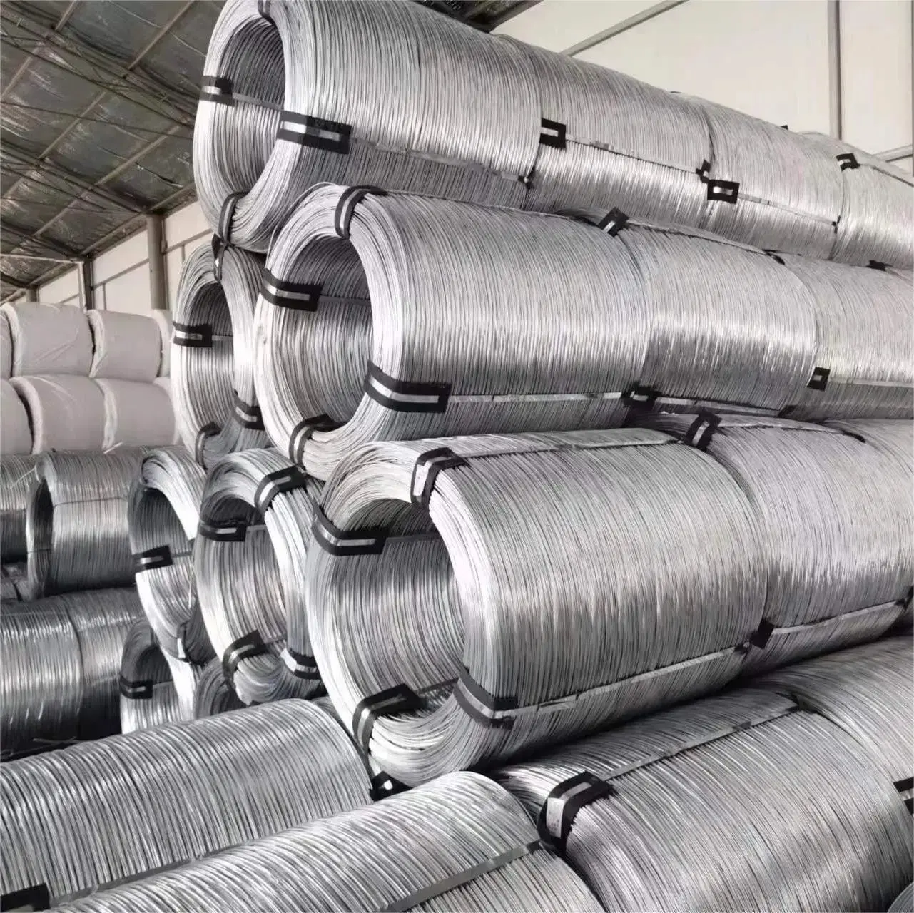 Preço de fábrica fio de ferro galvanizado para ligação de arame usado na indústria, agricultura e aumento de estoque