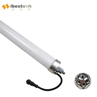Alibaba Venta caliente RGB LED Pixel Tubes Navidad DMX 3D Luz móvil Decoraciones Navidad RGB LED Tubo de luz