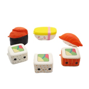 ของเล่นบีบลดความเครียด ซูชิ ปู โฟม ของเล่นนุ่มๆ บีบแล้วคืนรูปช้าๆ - Product Image 4