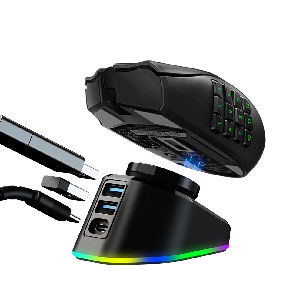 【未使用】Razer Naga Pro ワイヤレスゲーミングマウス ドックつき 未使用】Razer Naga Pro ワイヤレスゲーミングマウス ドックつき 有線